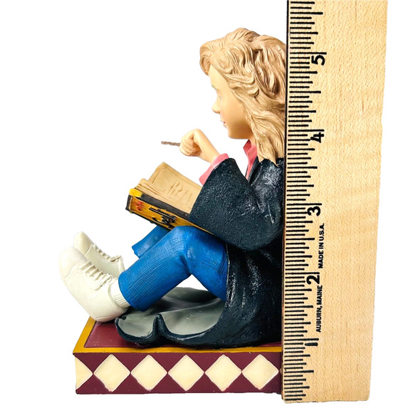Harry Potter Hermione Granger Book Buddy Bookend Enesco 2000 in Box - Picture 9 of 13